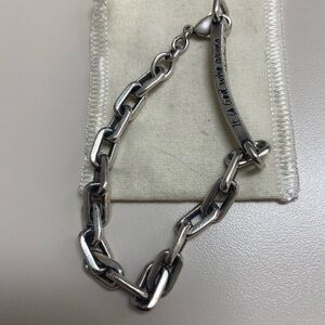 James Avery Silver Armed with Strength Bracelet